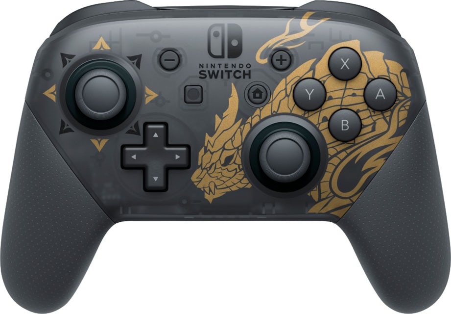 Nintendo Switch Pro Controller Monster Hunter Rise Edition HACAFSSKN - US