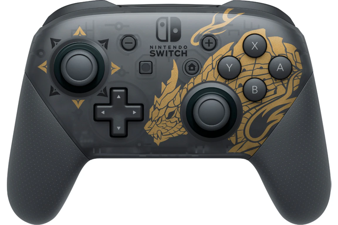 Nintendo Switch Pro Controller Monster Hunter Rise Edition HACAFSSKN