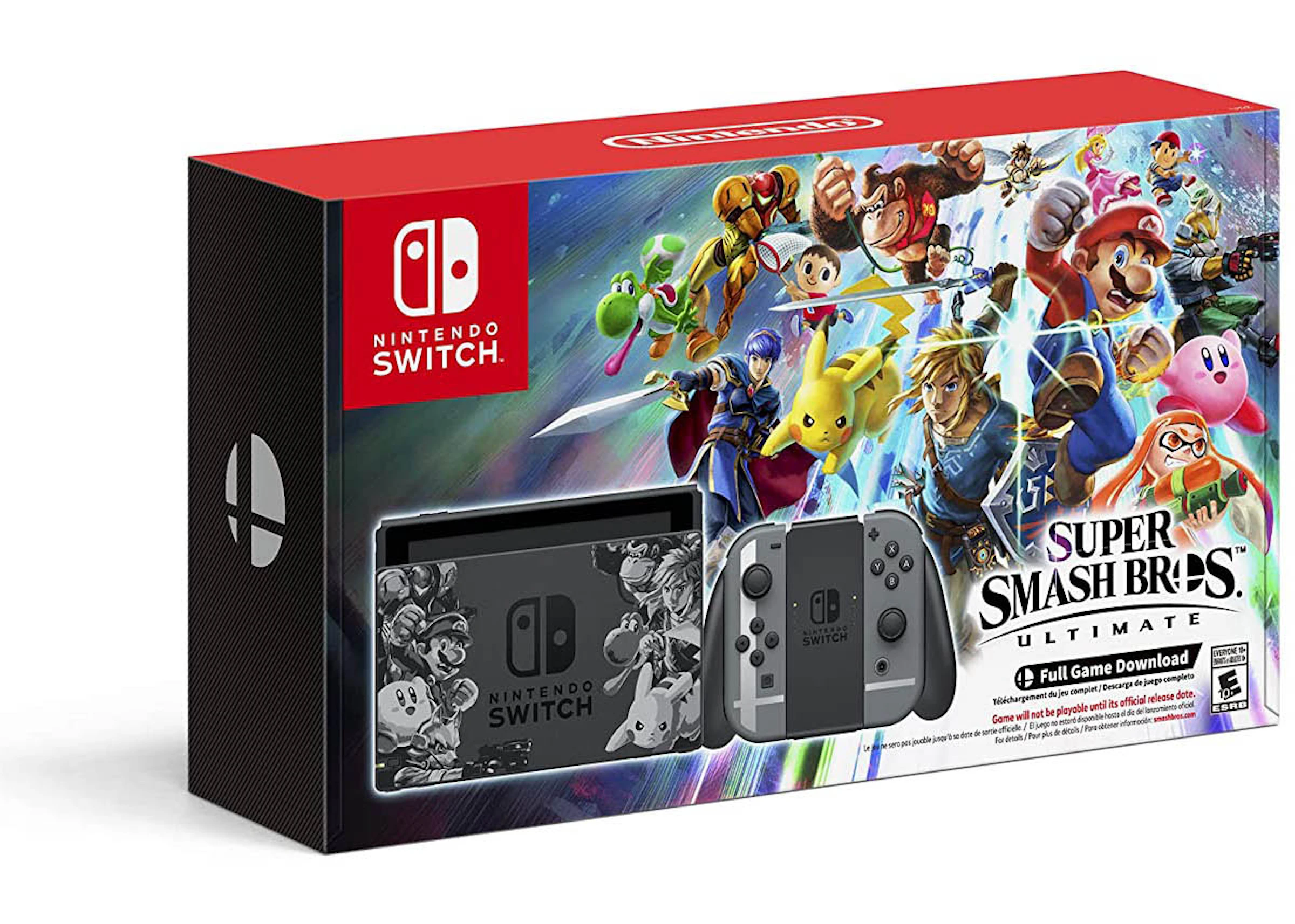 Nintendo Switch Super Smash Bros. Ultimate Edition HACSKAELE Grey - ES