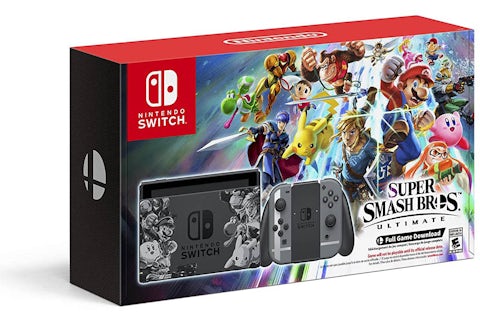 Nintendo Switch Super Smash Ultimate Edition Console