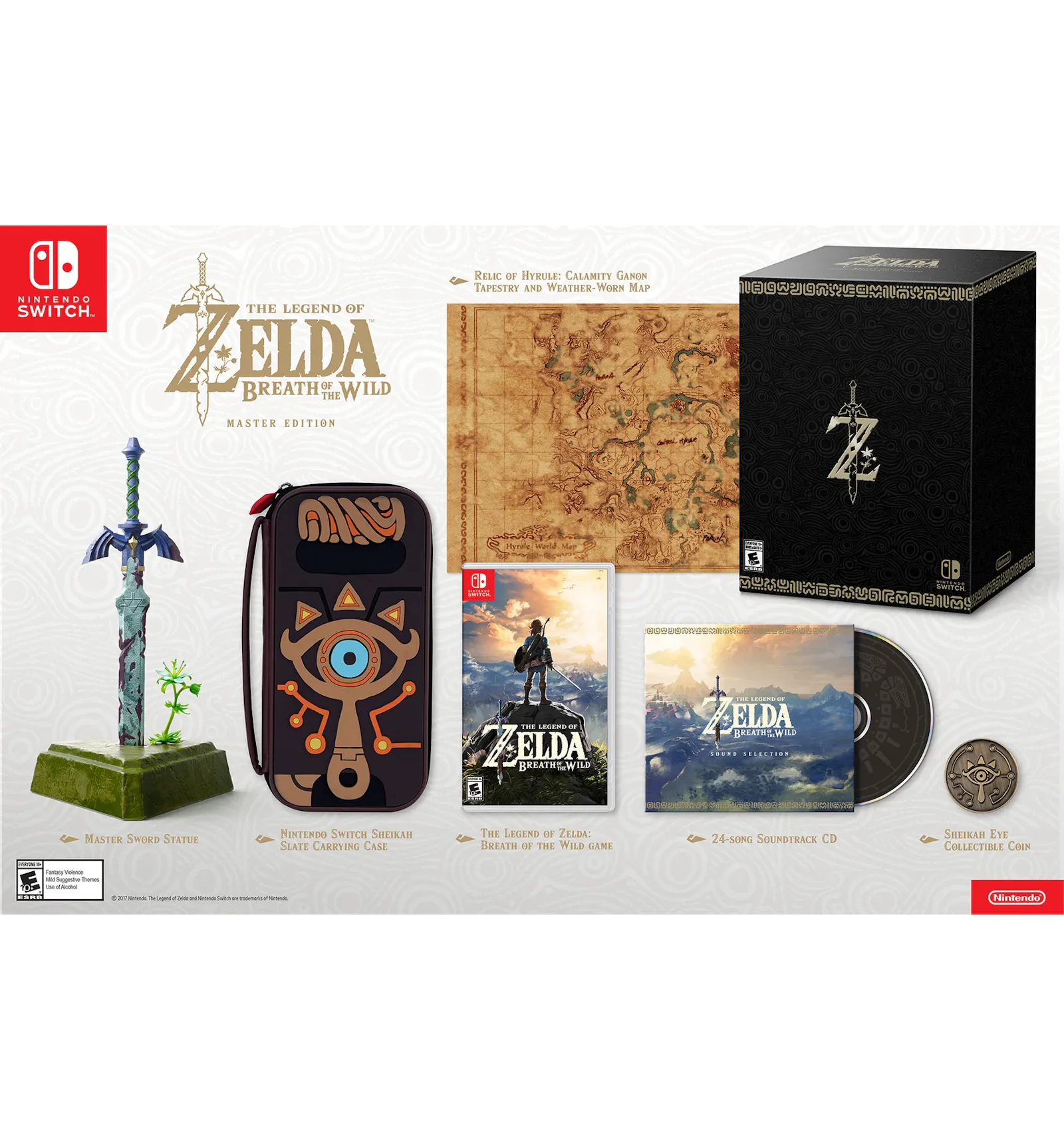 Nintendo Switch The Legend of Zelda Breath of the Wild Master