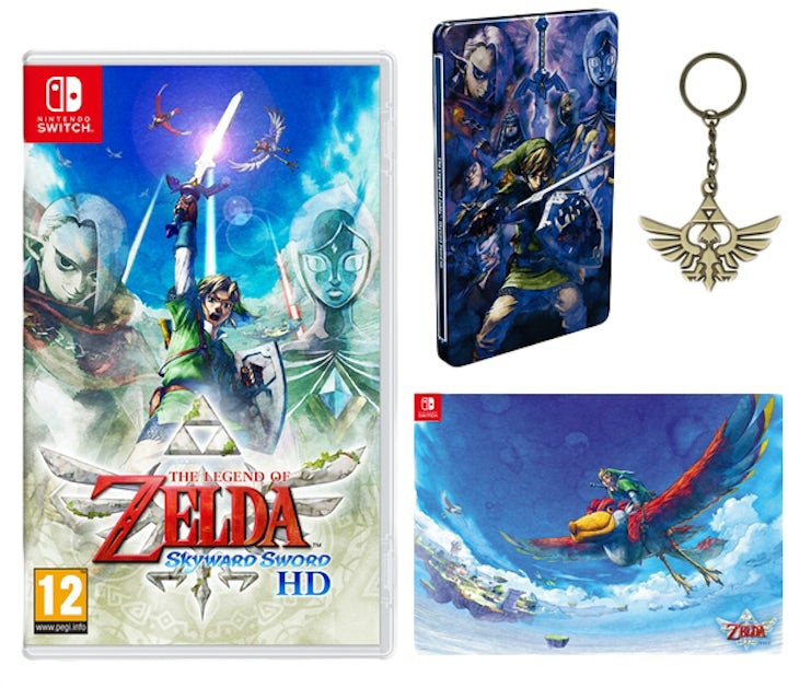 Nintendo Switch Joy-Con (L-R) The Legend of Zelda: Skyward Sword HD - US