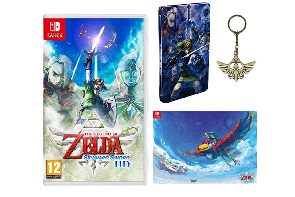 Nintendo Switch The Legend of Zelda: Skyward Sword HD Video Game Bundle - US