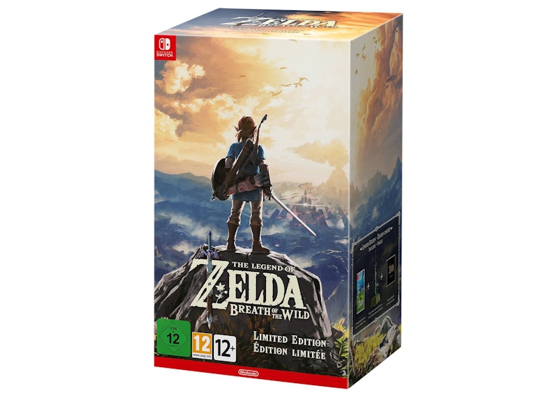 Nintendo Switch Zelda Breath of the Wild Limited Edition with