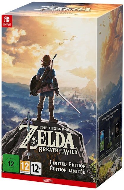 Master Sword The Legend Of Zelda Breath Of The Wild Switch Collector's  Edition