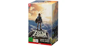Nintendo Switch Zelda Breath of the Wild Limited Edition with Master Sword Statue Video Game