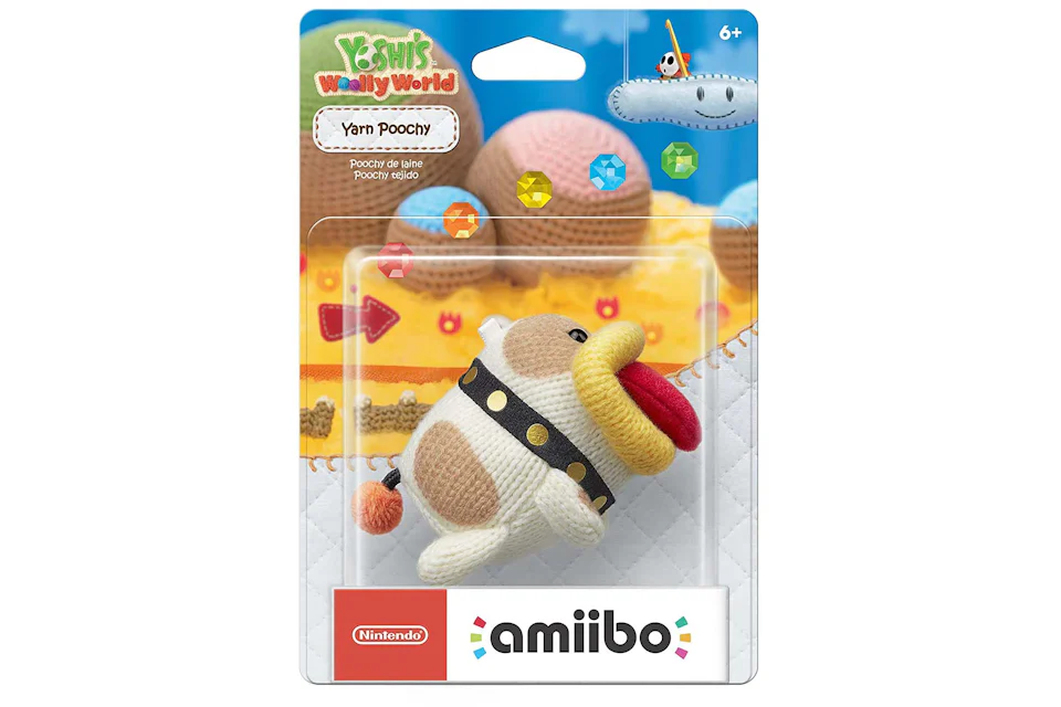 Nintendo Yoshi's Woolly World Yarn Poochy amiibo