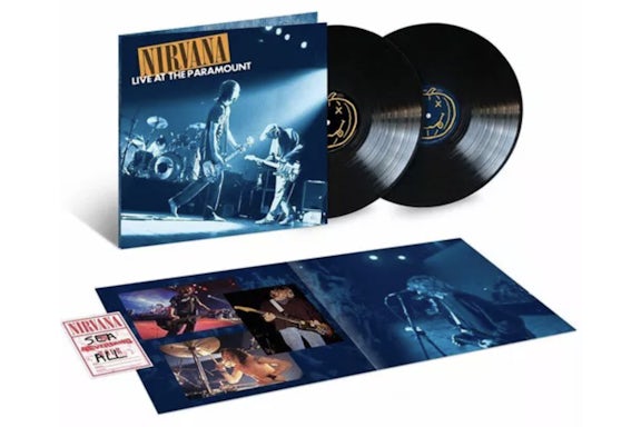 I Nirvana vivono al vinile Paramount 2XLP Nero