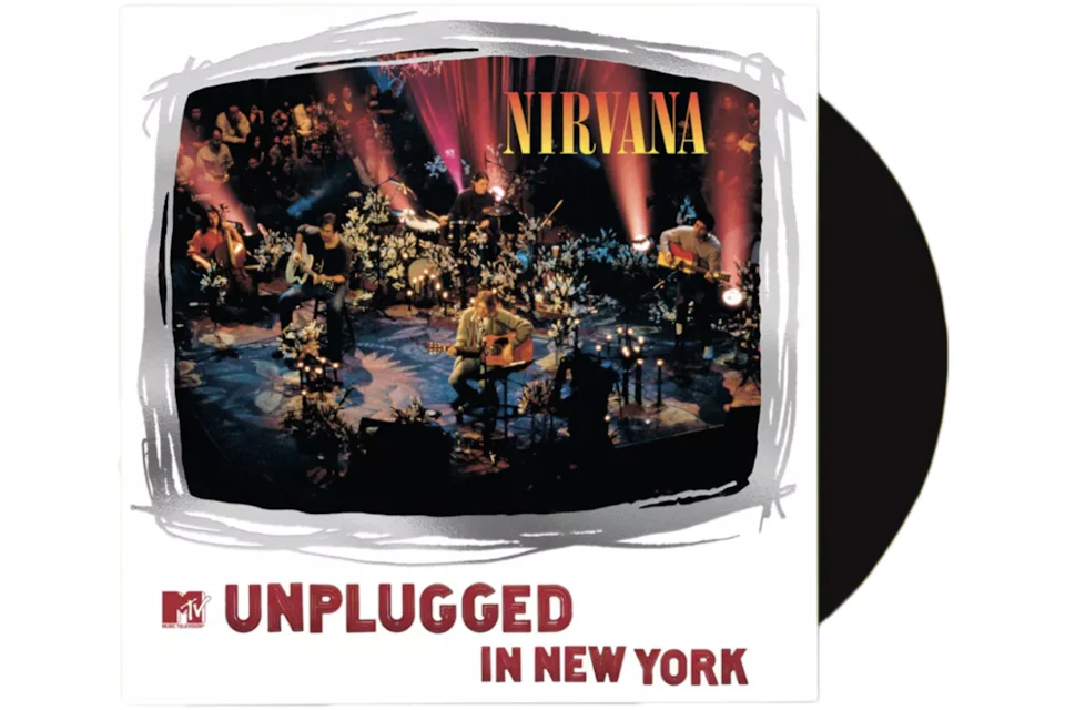 Nirvana MTV Unplugged In New York 2XLP Vinyl Black