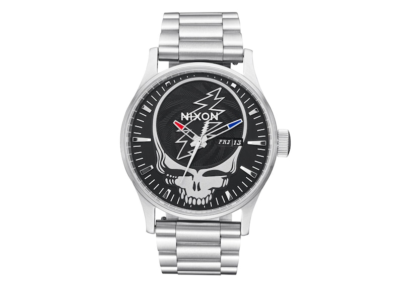 Nixon Grateful Dead Sentry A1339-180-00 42mm in Stainless Steel - US