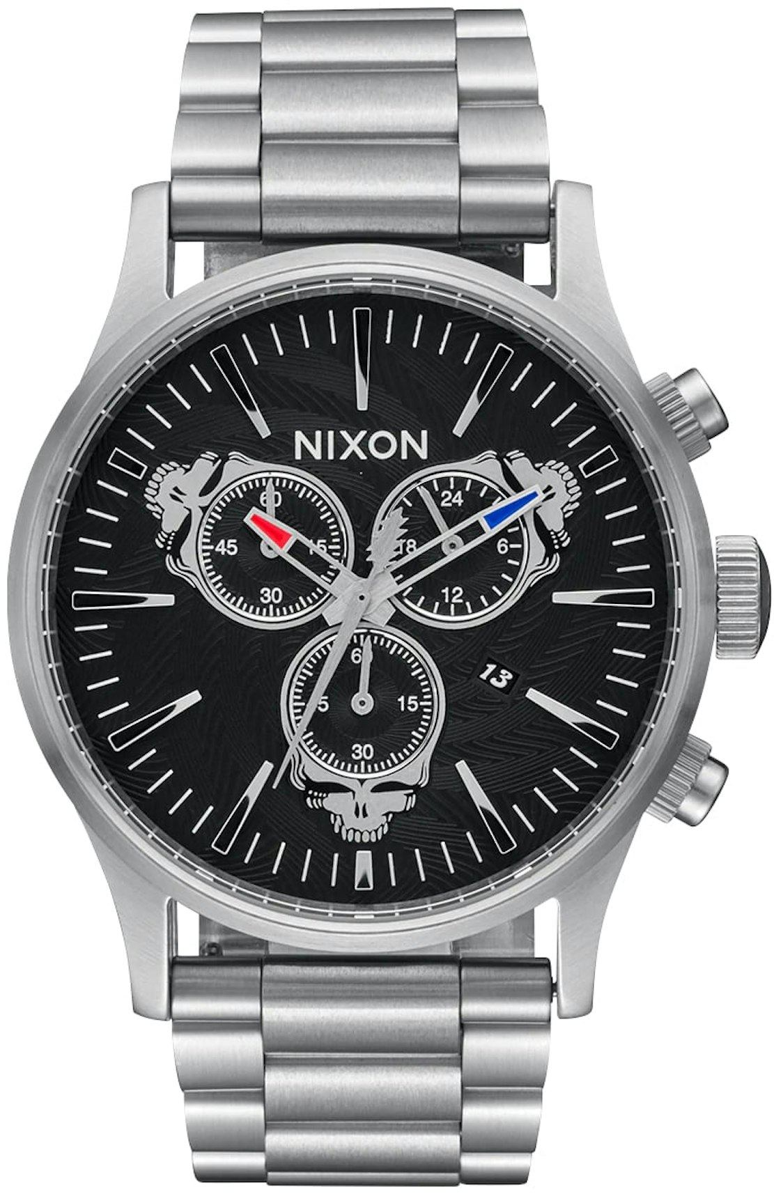 Nixon Sentry Chrono A1338-625-00 - 42mm in Stainless Steel - US