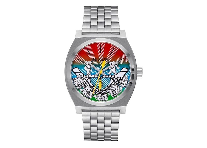 Nixon Grateful Dead Time Teller A1341-2013-00 37mm in Stainless