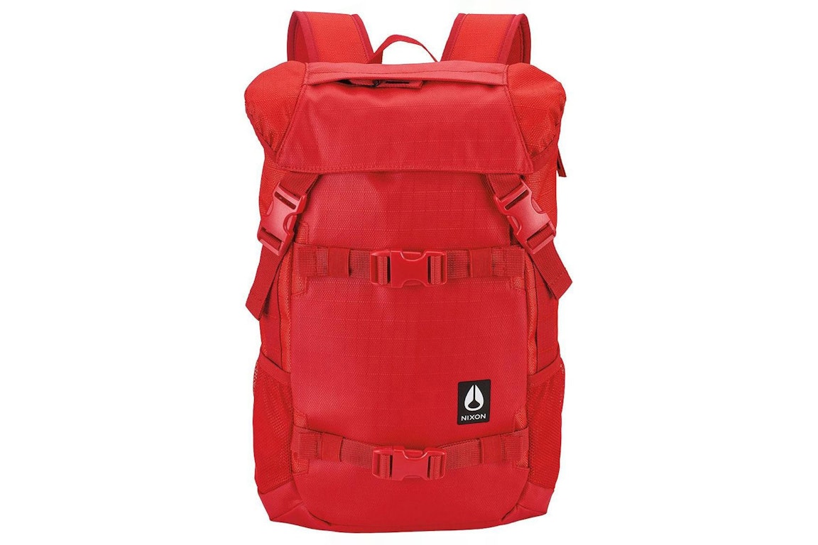 Pre-owned Nixon Landlock Backpack Red