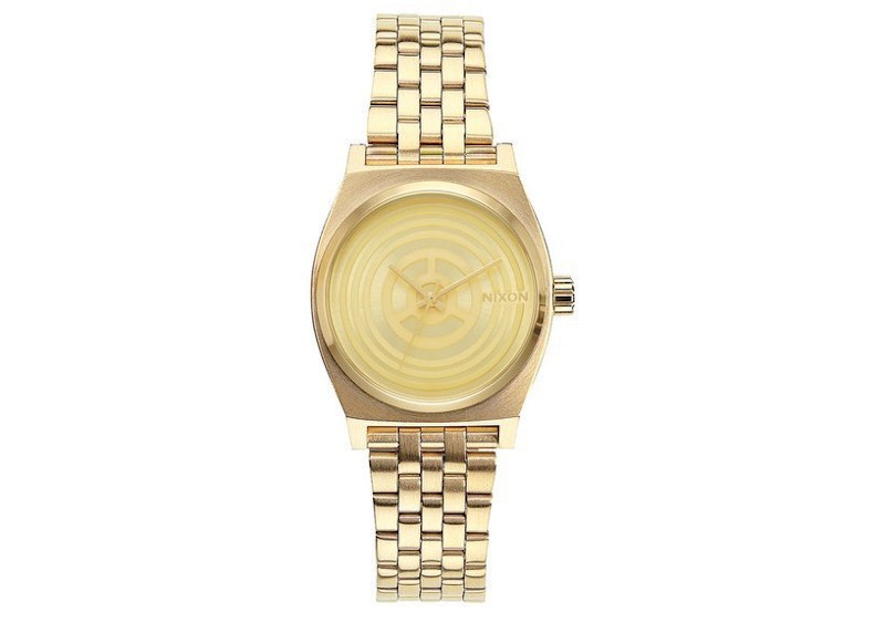 Nixon time teller deluxe on sale gold