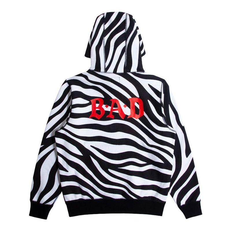 Noah B.A.D. Core Logo Hoodie Black/White Men's - FW18 - US