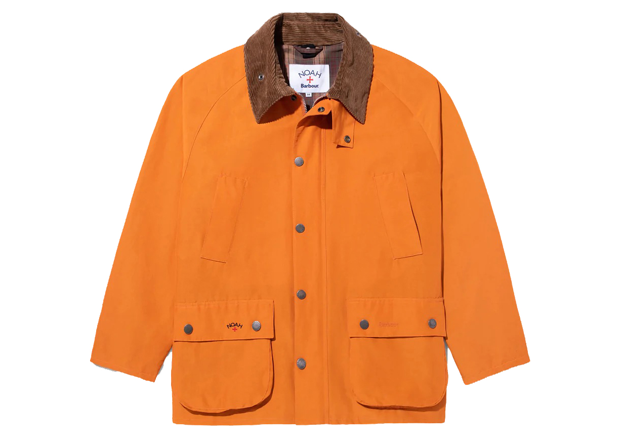 Noah Barbour 60/40 Bedale Jacket Orange - FW22 - US