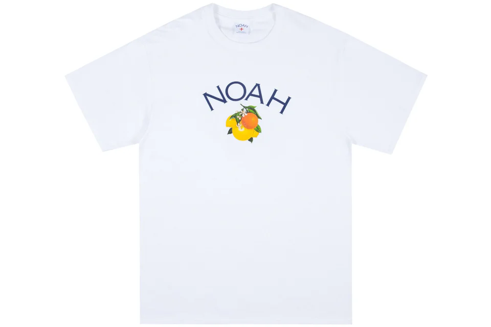 Noah Citrus Core Logo Tee White