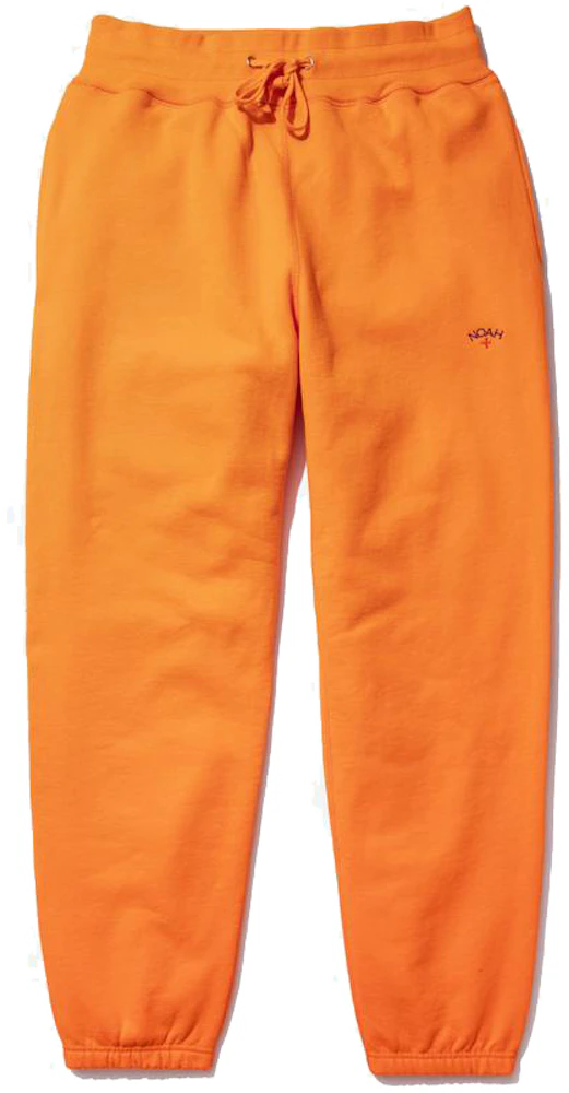 Noah Classic Sweatpants Blaze Orange Men's - FW21 - GB