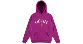 Noah Core Logo Hoodie Magenta