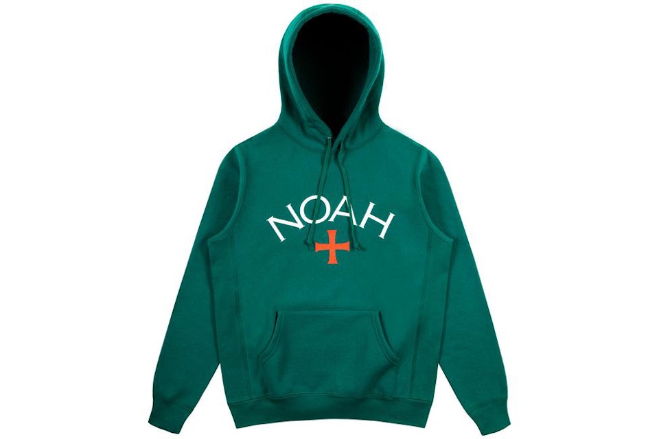 Noah Core Logo Hoodie (SS19) Deep Green