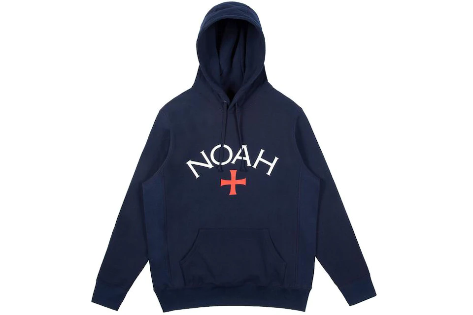 Noah Core Logo Hoodie (SS19) Navy
