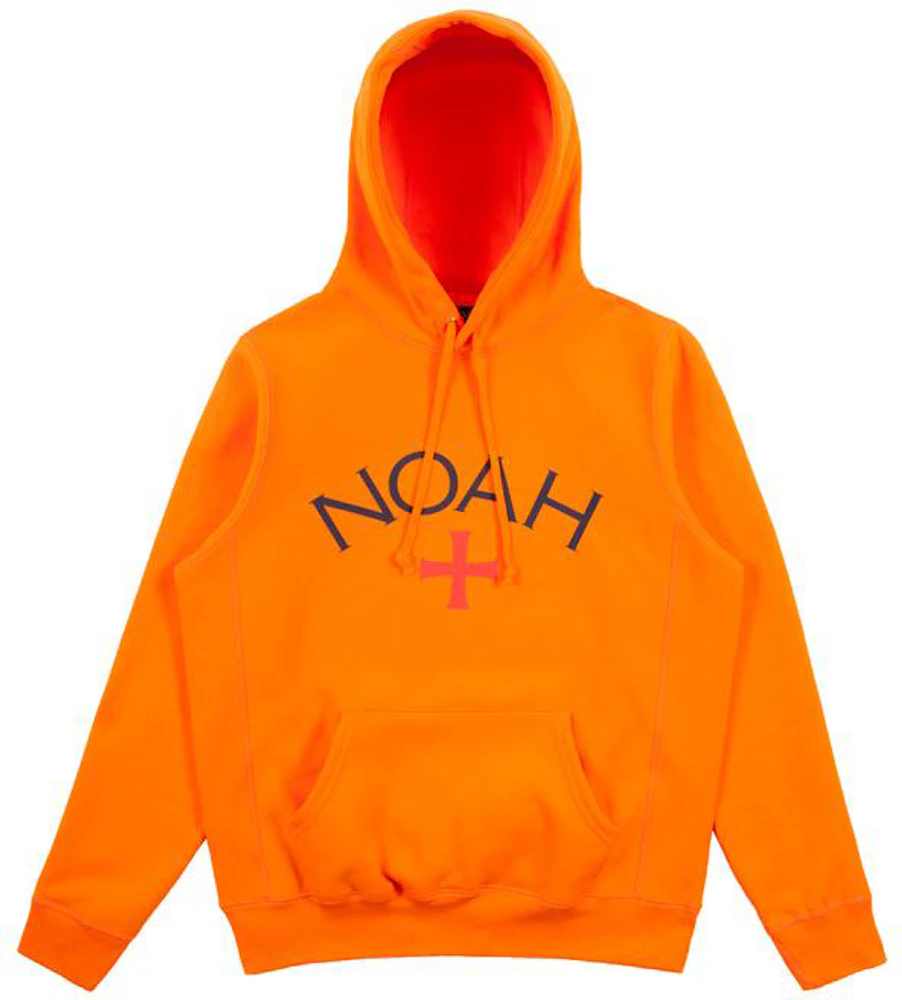 Noah Core Logo Hoodie (SS19) Orange Men's - SS19 - US