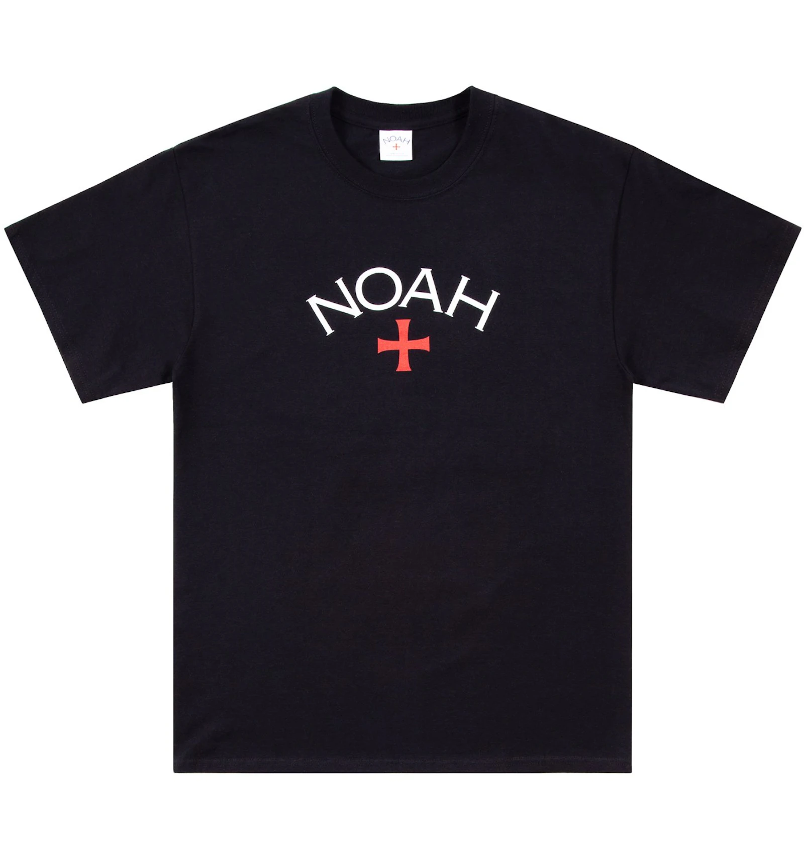 Noah Core Logo Tee Black - FW19 - CA