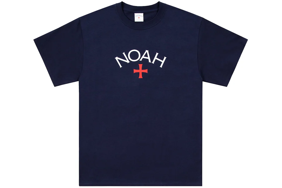 Noah Core Logo Tee Deep Navy