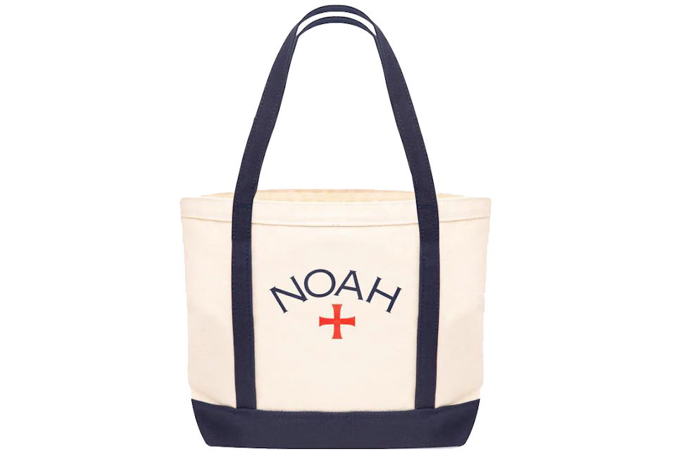 Noah Core Logo Tote Tan/Blue