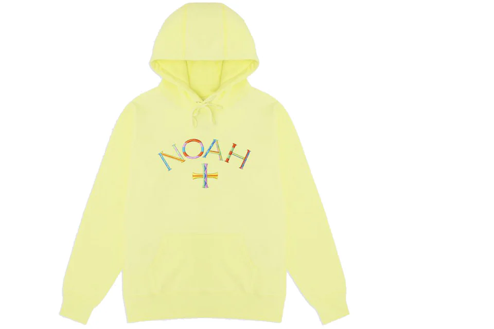 Noah Embroidered Core Logo Summer Hoodie Luminary