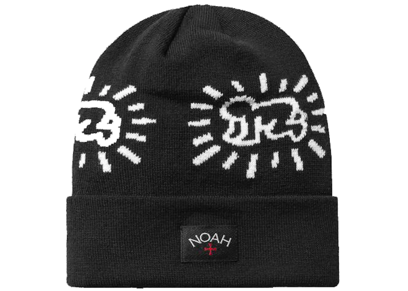 Noah Keith Haring Beanie Black FW21 US - Main Image