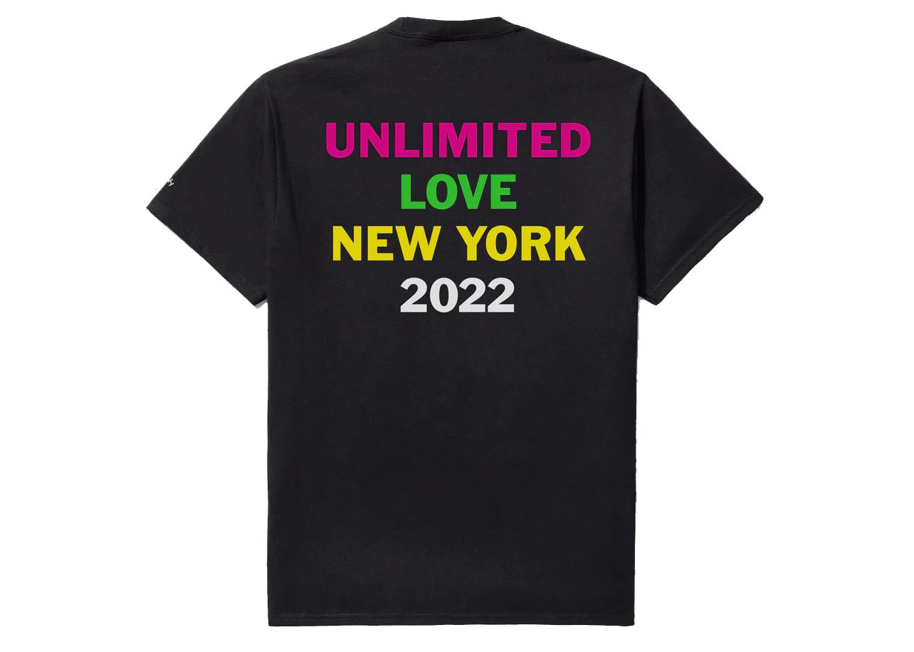 Noah x RHCP Unlimited Love Tour Tee Black Men's - SS22 - US