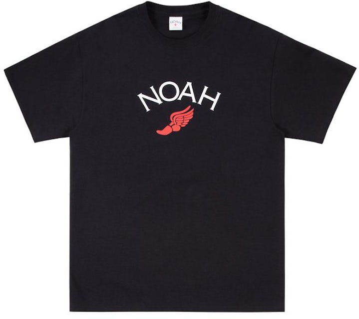 Noah Winged Foot Logo Tee (SS19) Black Men's - SS19 - US
