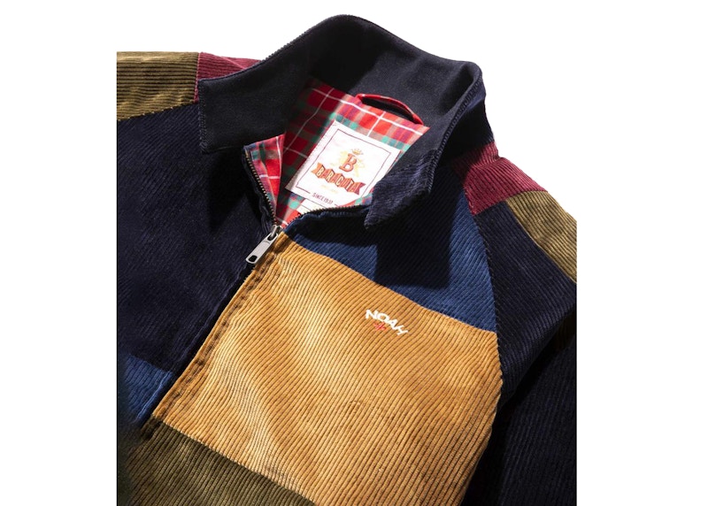 Noah x Baracuta Corduroy Patchwork G9 Jacket Dark Navy/Multi Men's