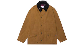 Noah x Barbour Dry Waxed Bedale Jacket Nicotine