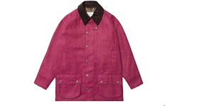 Noah x Barbour Wool Beaufort Jacket Pink