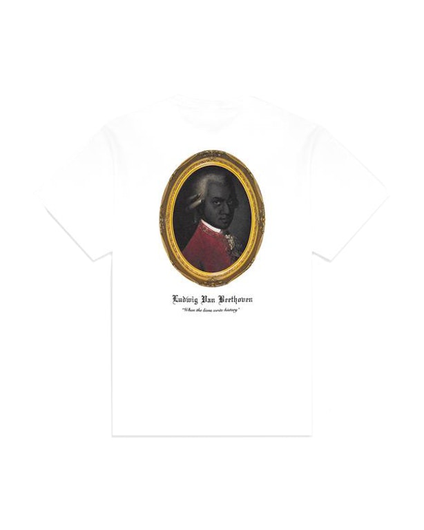 Pre-owned Noah X Union Beethoven Tee White