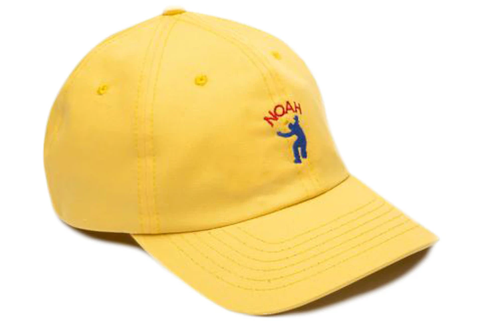 Noah x Union Logo Lock-up Hat Pale Yellow