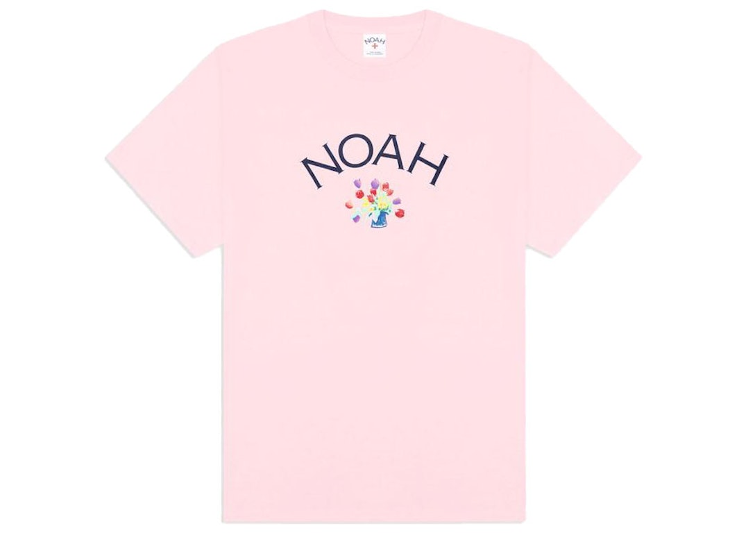 Pre-owned Noah X Wesselmann Core Logo Tee Pink