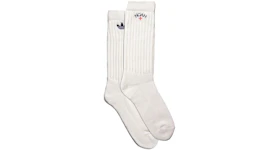 Noah x adidas 3-Pack Scrunchy Socks White/Navy