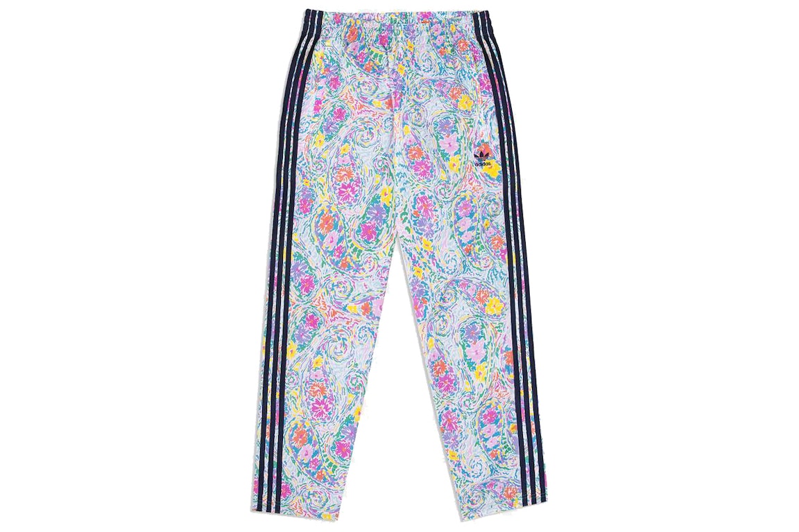 Pre-owned Noah X Adidas Floral Paisley Track Pant Multi
