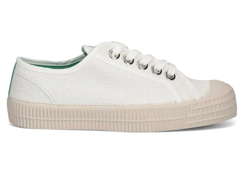 Pre-owned Novesta Men's Star Master Rattan Sneakers In White