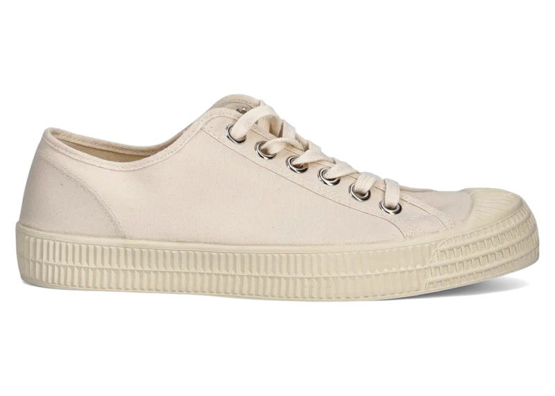 Pre-owned Novesta Men's  Star Master Wax Cotton Sneakers In Natural