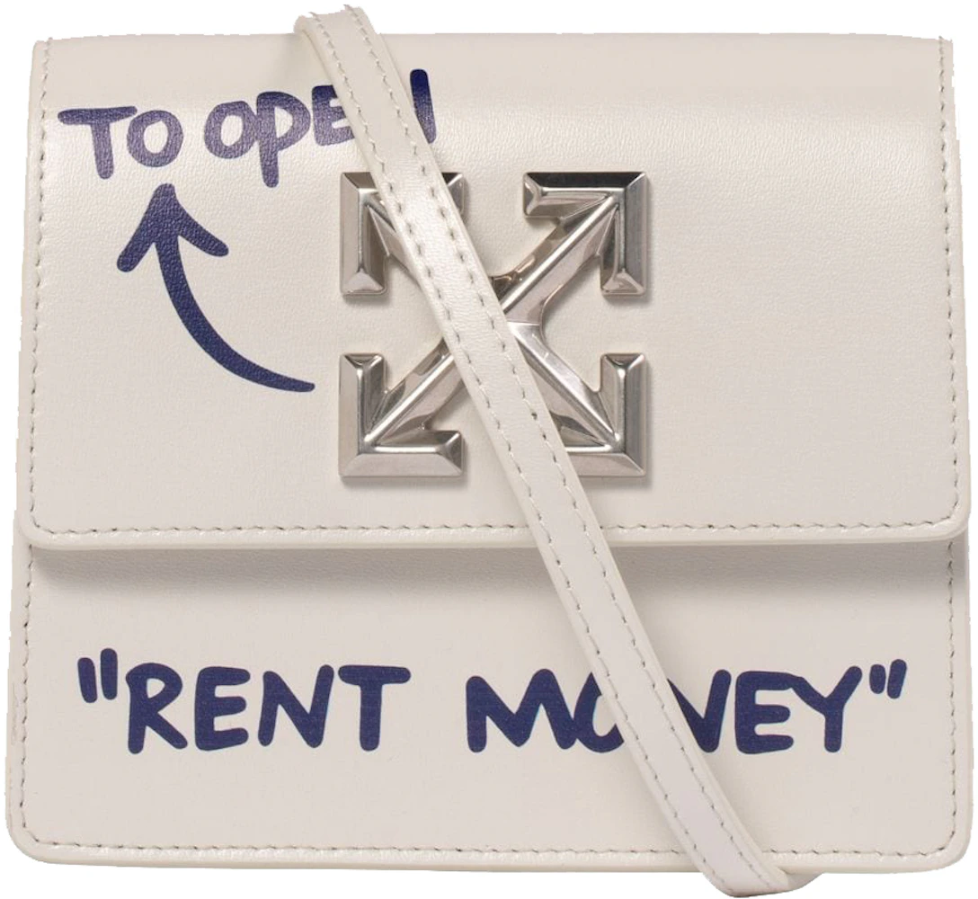 Buy Off-White Cash Inside Jitney 0.7 Bag 'White