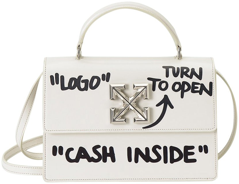 Totes bags Off-White - Jitney 2.8 Cash Inside print bag