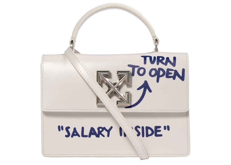 off white salary inside bag