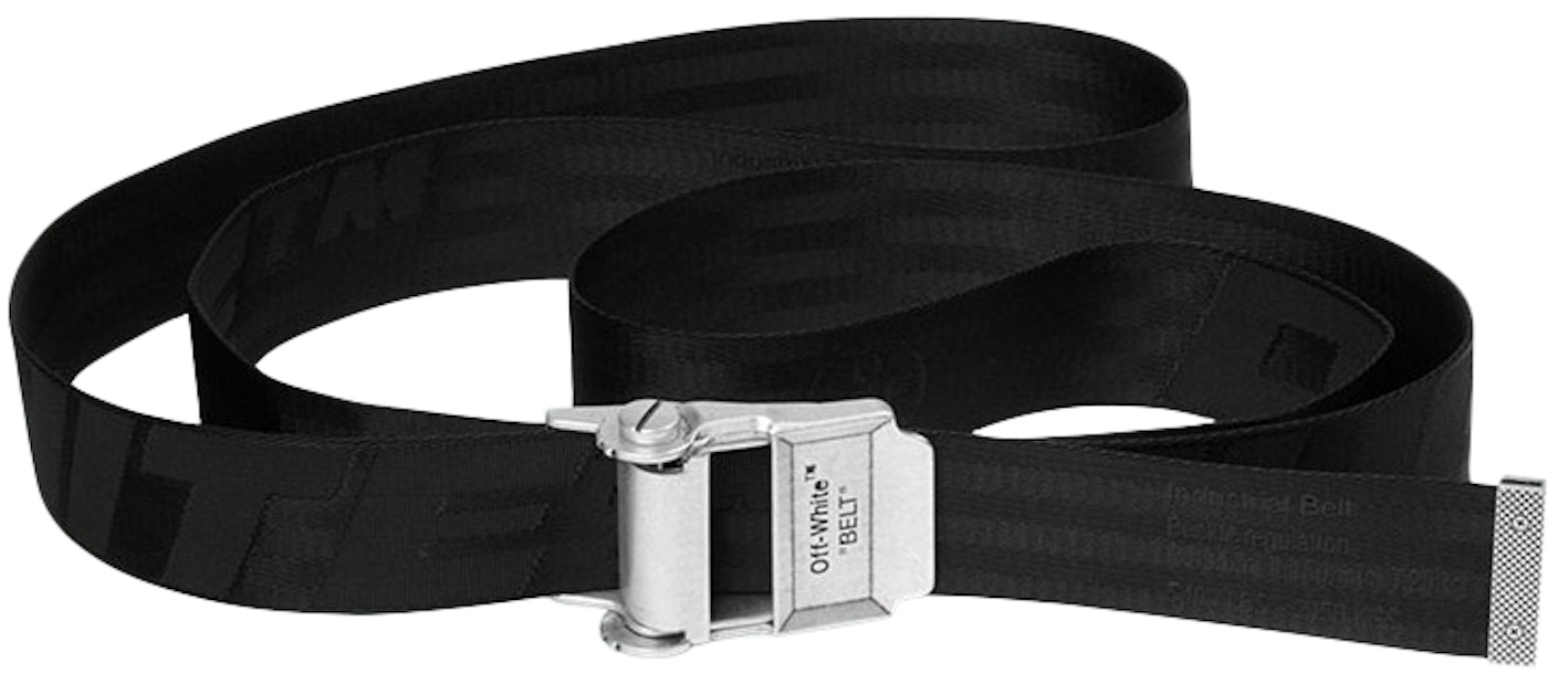 indebære forseelser håndflade OFF-WHITE 2.0 Industrial Belt Black/Black - SS20