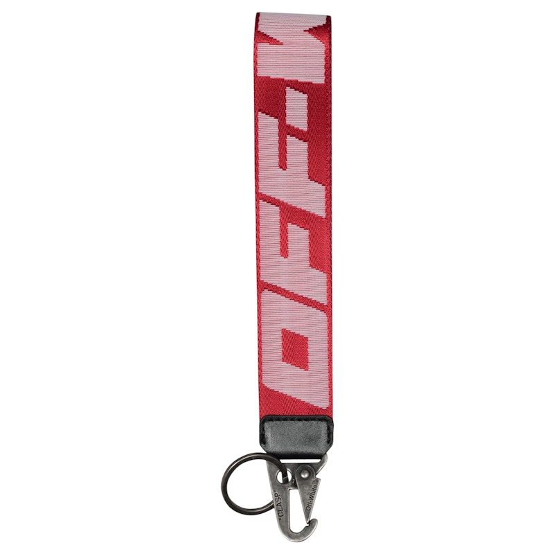 OFF-WHITE 2.0 Industrial Keychain Red/White - FW19 - GB