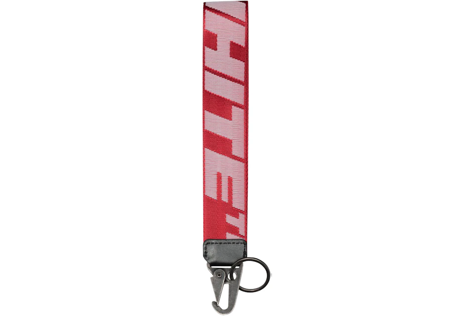 OFF-WHITE 2.0 Industrial Keychain Red/White