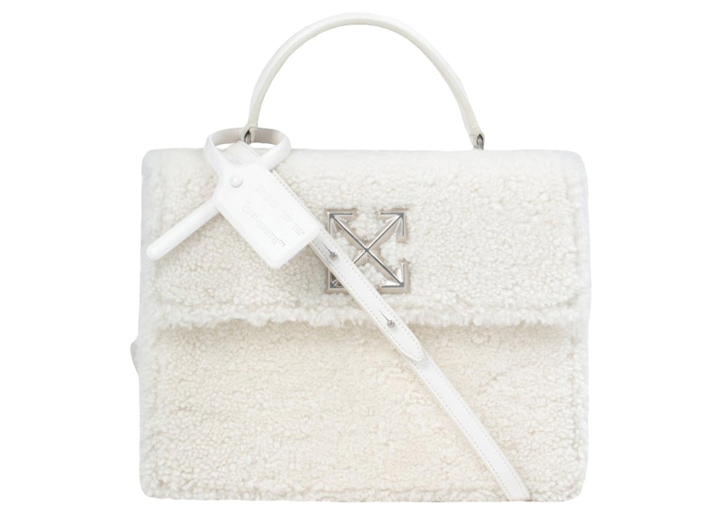 fur off white bag